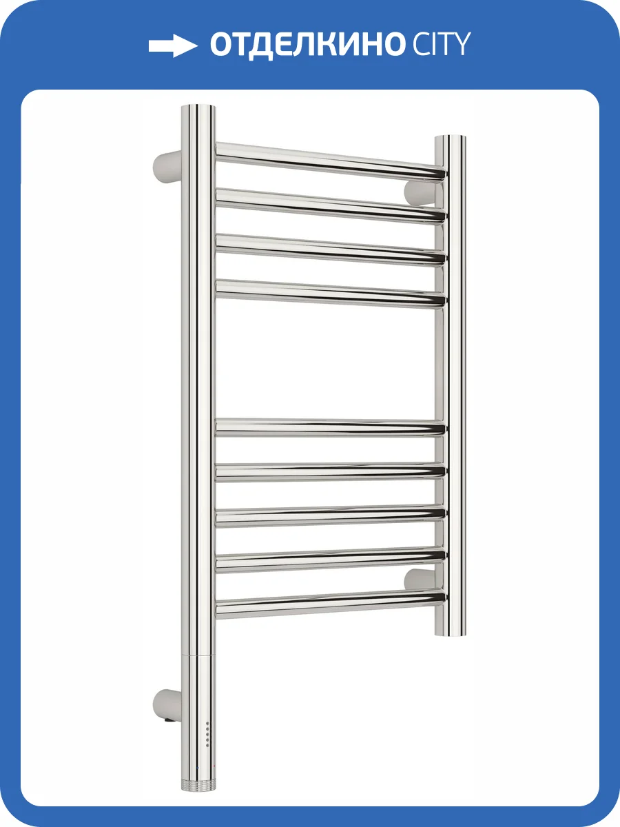 Полотенцесушитель электрический Сунержа Богема 3.1 00-6004-5030 прямой, 50x30 фото 5