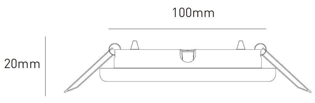 Встраиваемый точечный светильник IEK 4114 LUVB0-GX53-1-K23 фото 6
