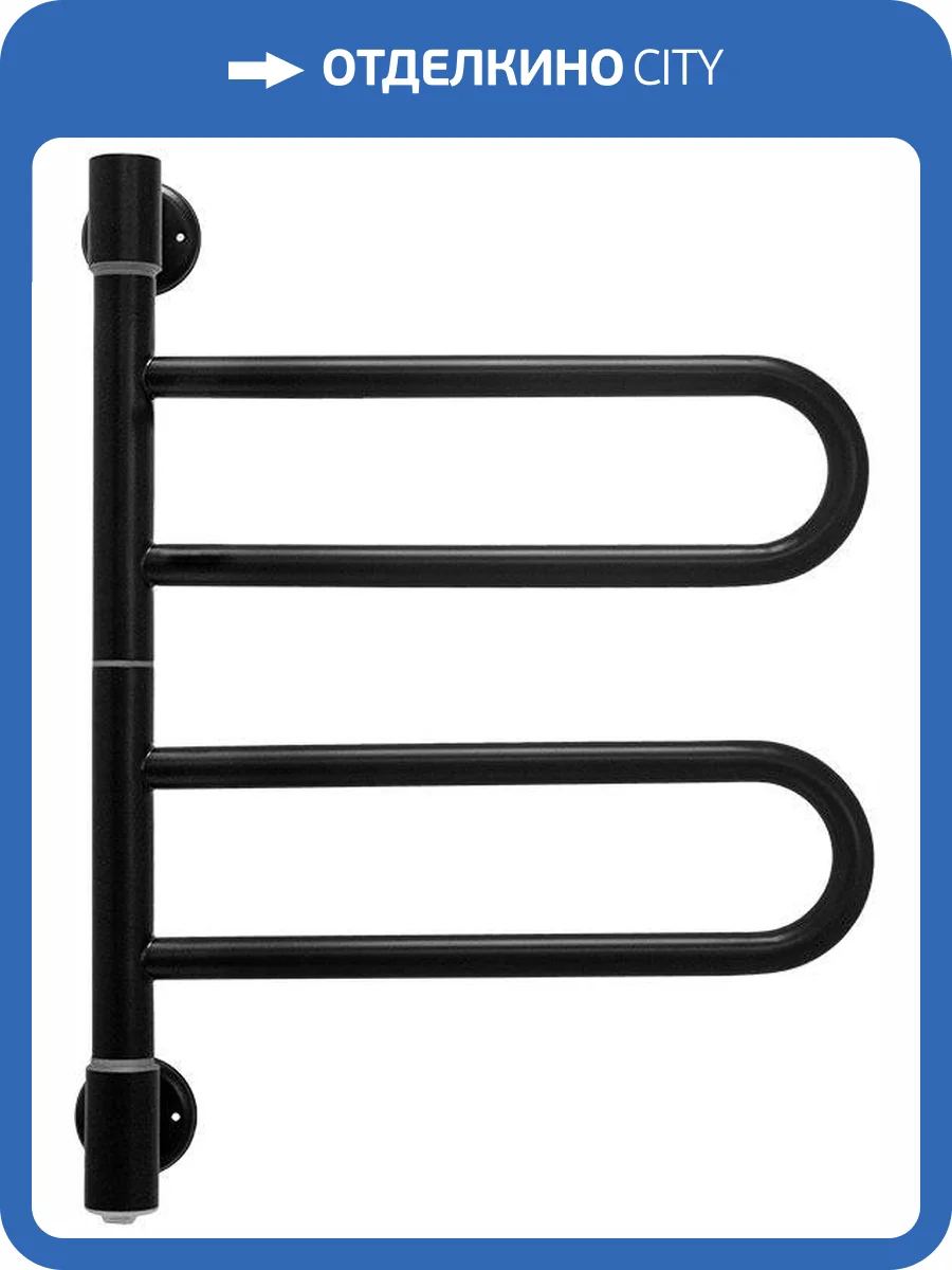 Полотенцесушитель электрический Energy U-G2K черный матовый фото 3