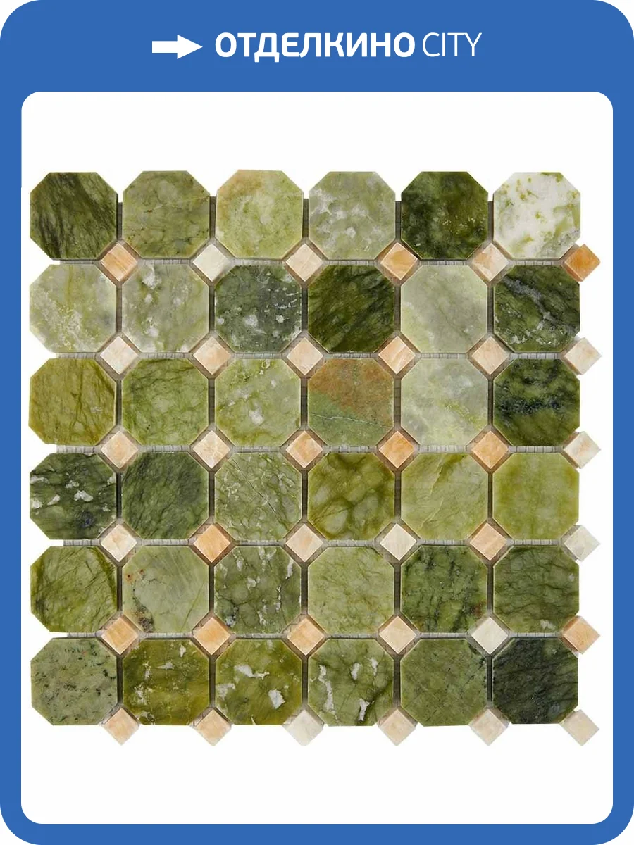 Мозаика Pixel Mosaic Оникс PIX211 (4.8x4.8) 30.5x30.5 фото 2