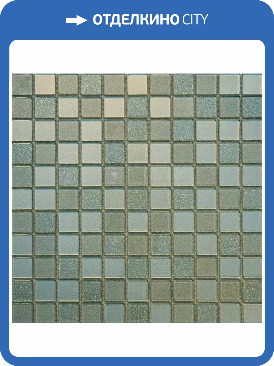 Мозаика Orro Mosaic Cristal Silver Day (2.5x2.5) 29.5x29.5 фото 2