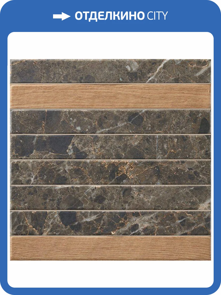 Керамическая плитка La Platera Caprice Capri Brick Black Mix 35x35 фото 8