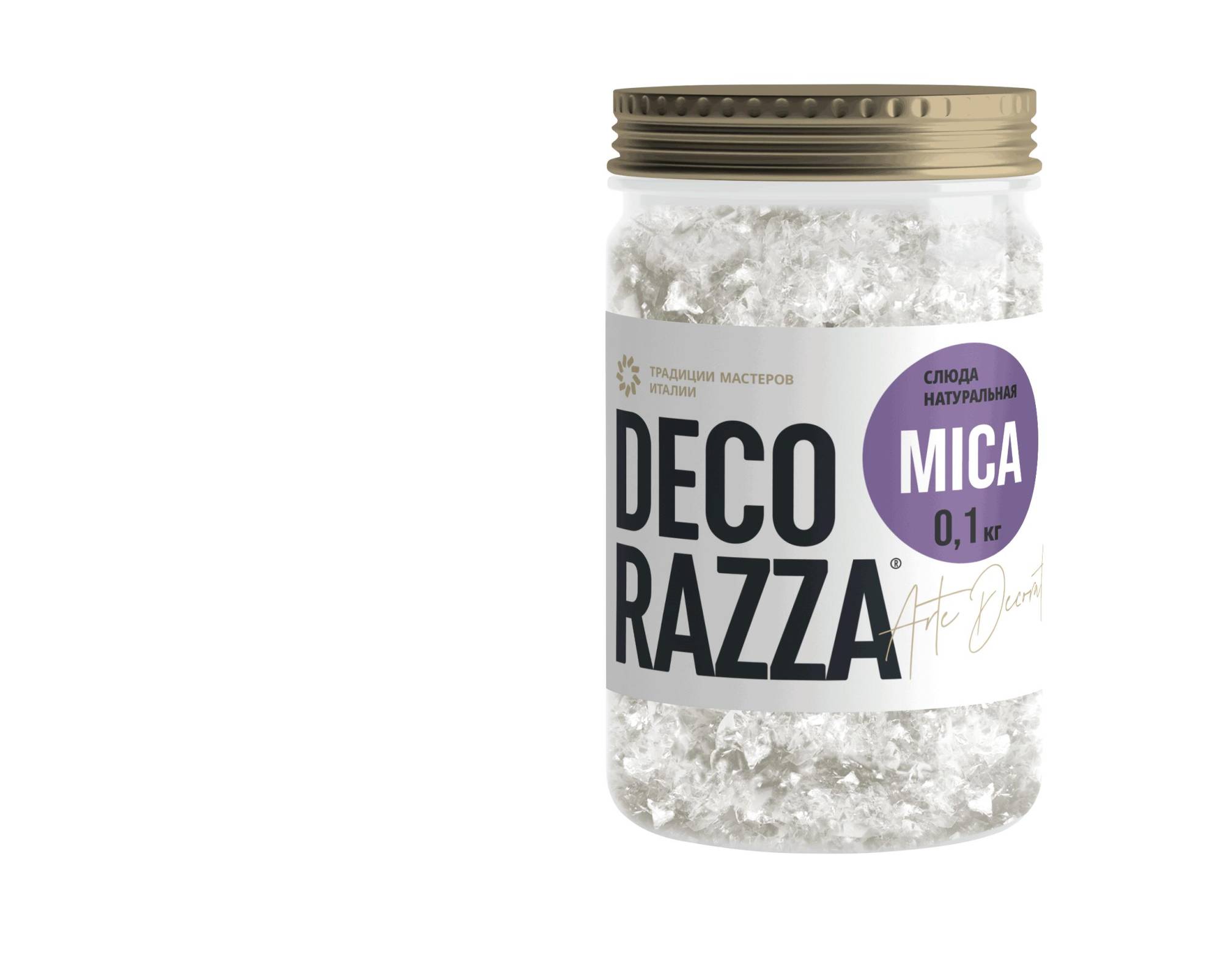 Слюда натуральная Decorazza Mica 100 г