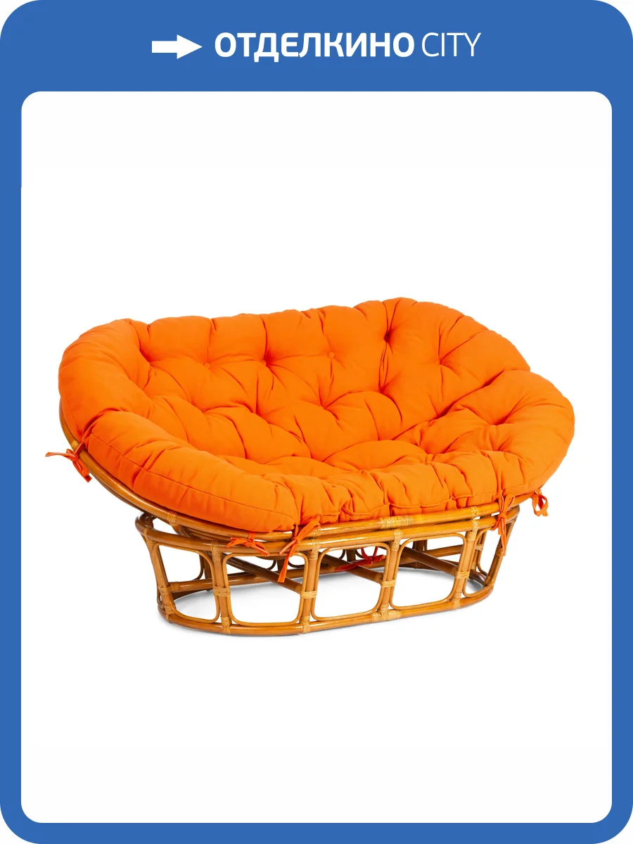 Диван Tetchair Mamasan 23/02 W 24261 Pecan, ткань, оранжевый, С 23 фото 16