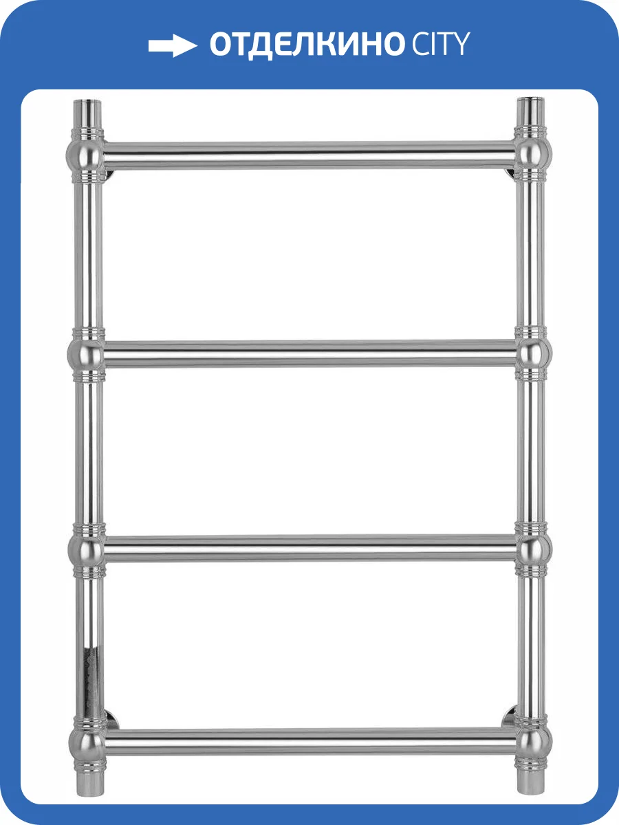 Полотенцесушитель электрический Secado Флоренция 1 80х50, хром R фото 6