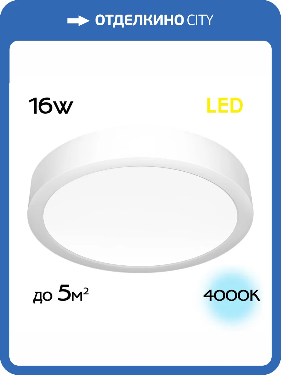 Накладной светодиодный светильник Citilux Галс CL5516N фото 2