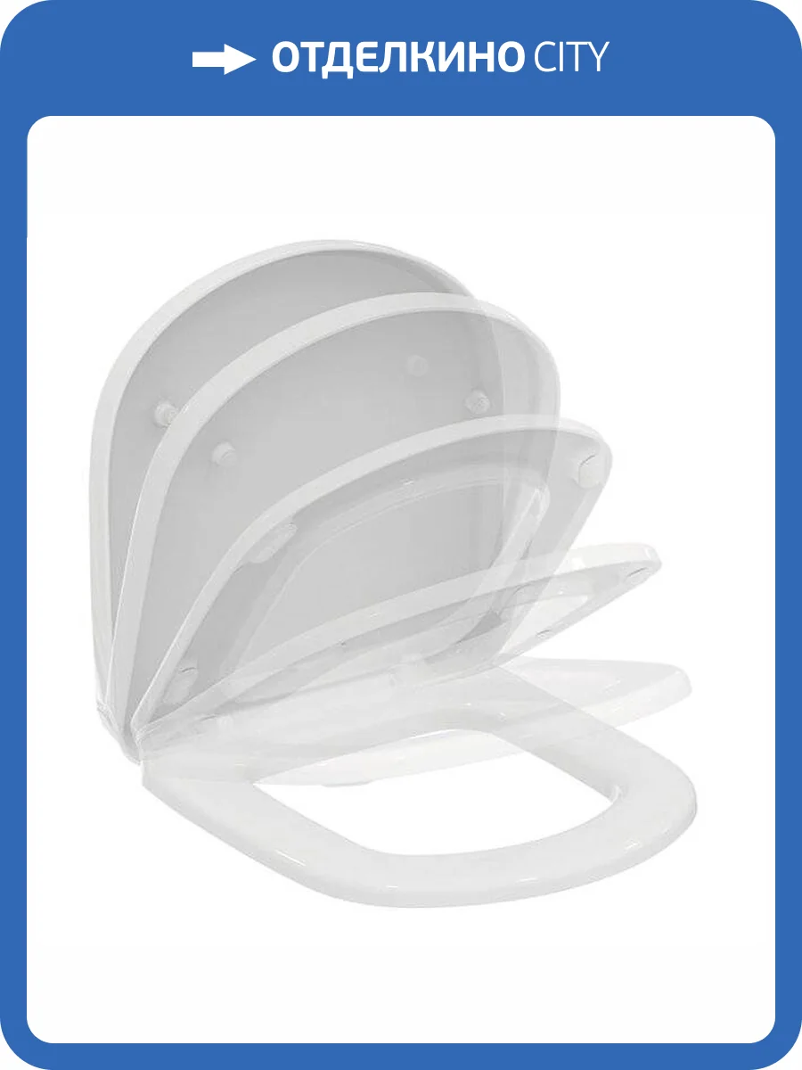 Крышка-сиденье Ideal Standard Tempo T679301 с микролифтом, Euro White (Евробелый) фото 5