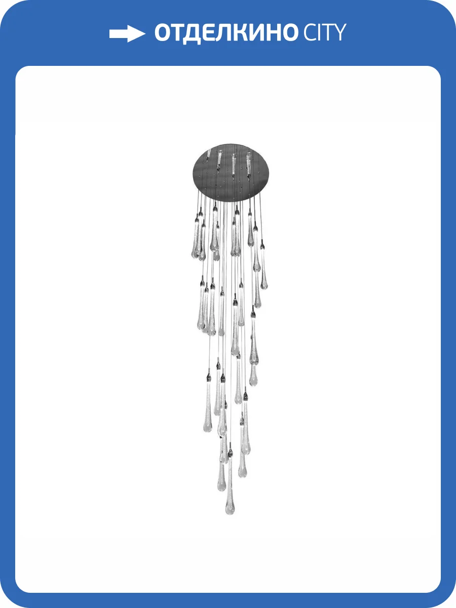 Каскадная светодиодная люстра Kink Light Асмер 07860-28A,02 фото 3