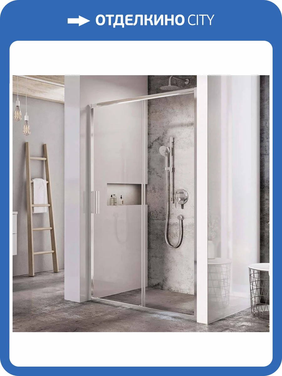 Душевая дверь в нишу Ravak Blix Slim X0PMD0C00Z1 блестящий фото 8