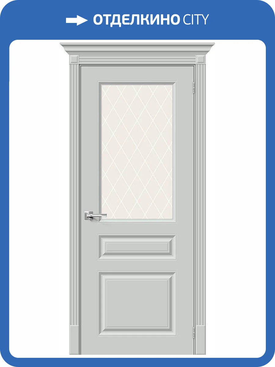 Межкомнатная дверь Bravo 013-0555 Скинни-15.1 Grace 200x80 фото 2