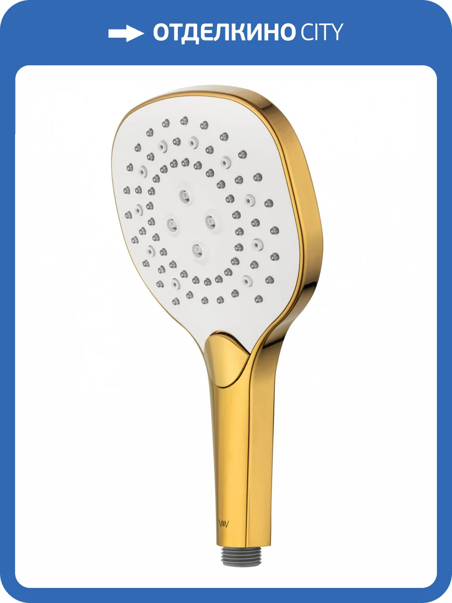 Лейка для душа Wonzon & Woghand WW-981358-DG золотая темная фото 3