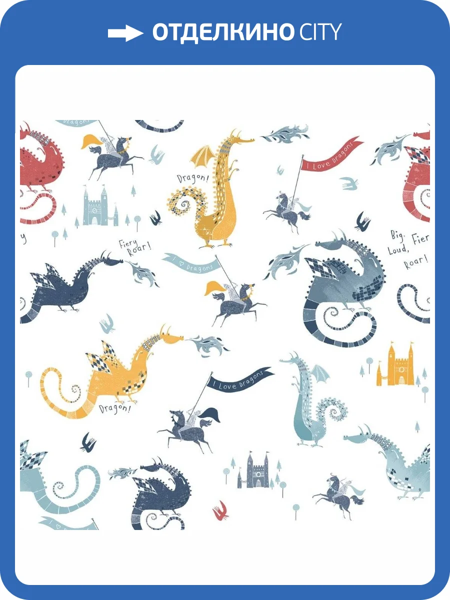 Обои флизелиновые Aura Tiny Tots G78369 фото 3