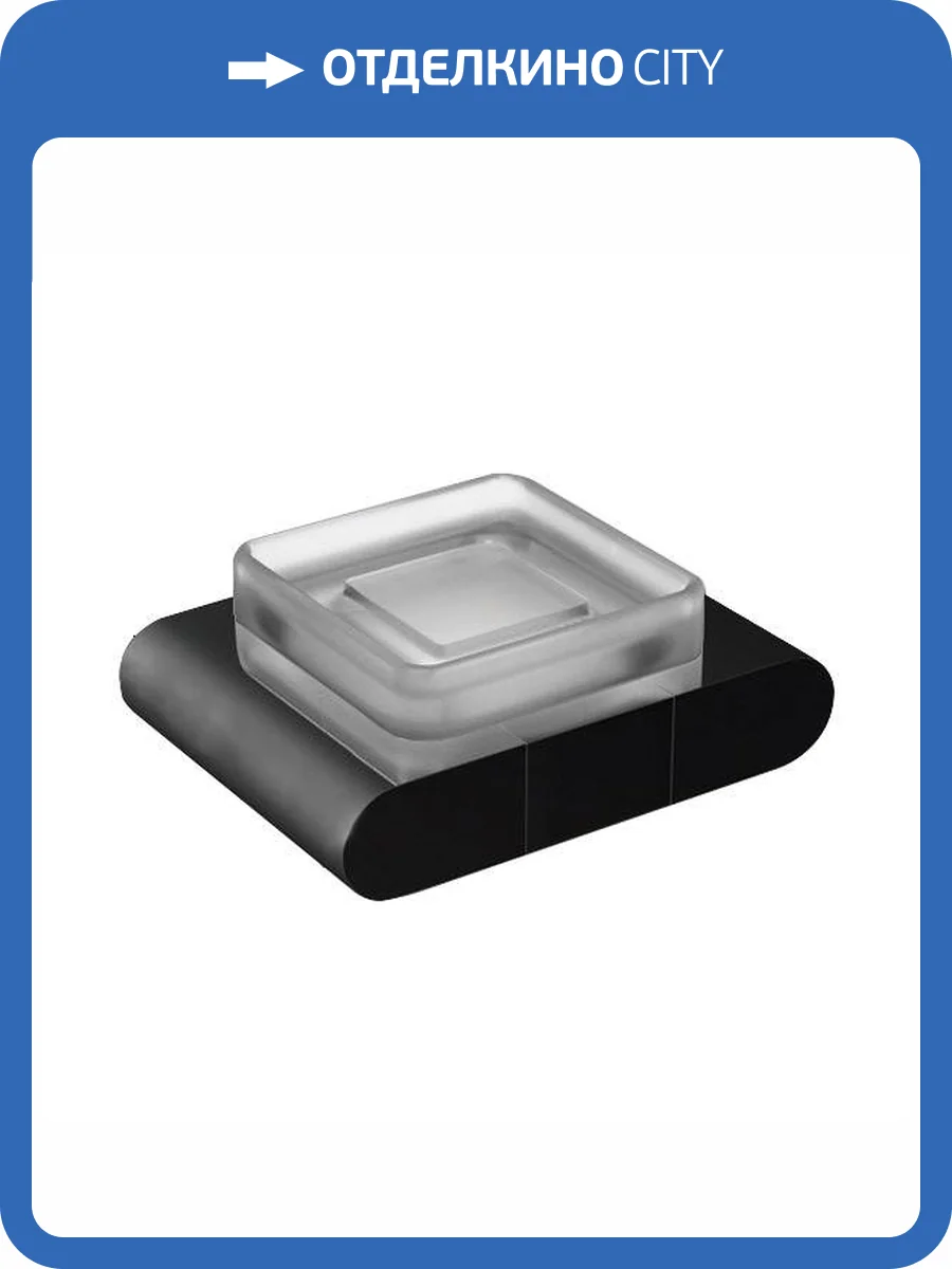 Мыльница Art&Max Platino AM-E-3999-MB черный матовый фото 3