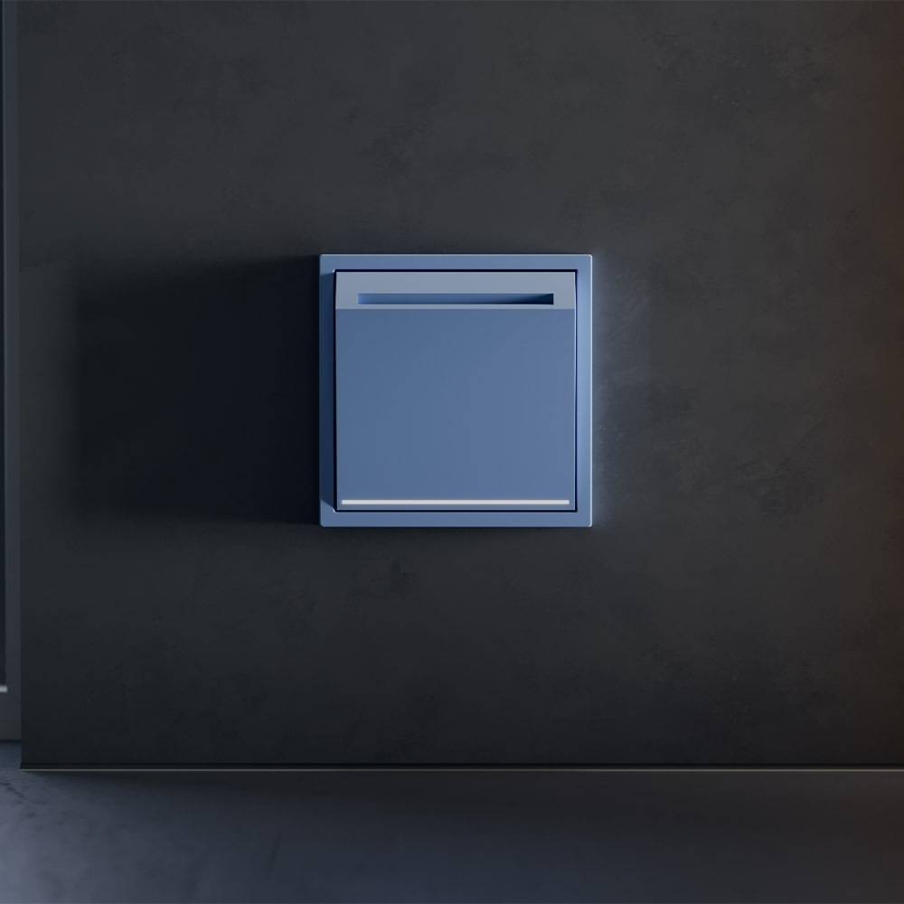 Лицевая панель для карточного выключателя Voltum S70 VLS002615 деним