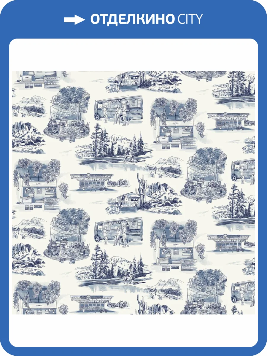 Обои York Collections Toiles Resource Library RT7862 фото 2