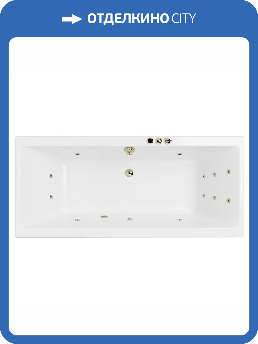 Акриловая ванна Excellent Pryzmat SMART WAEX.PRY16.SMART.BR 160x75 бронза фото 4