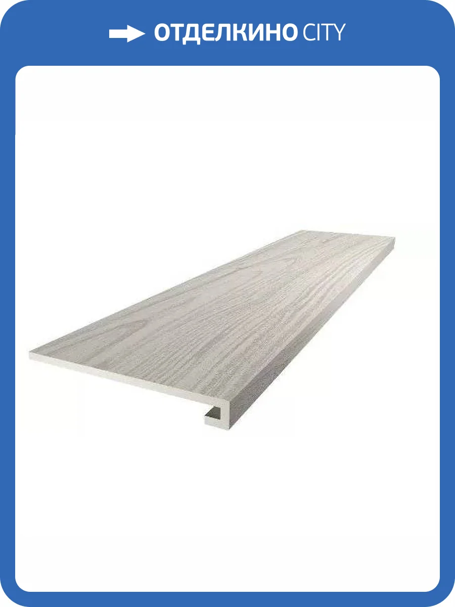 Ступень Kerama Marazzi Монтиони SG518820R/GCF Белый Матовый Обрезной 33x119.5 фото 8