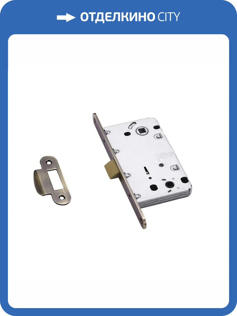 Замок сантехнический, античная бронза ARCHIE LP 5112OL AB/ACF фото 2