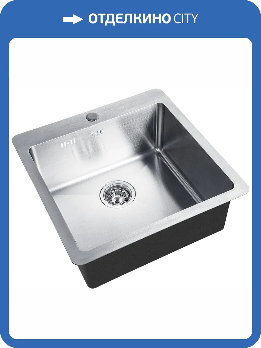 Мойка кухонная Zorg Inox HD 5151 фото 3