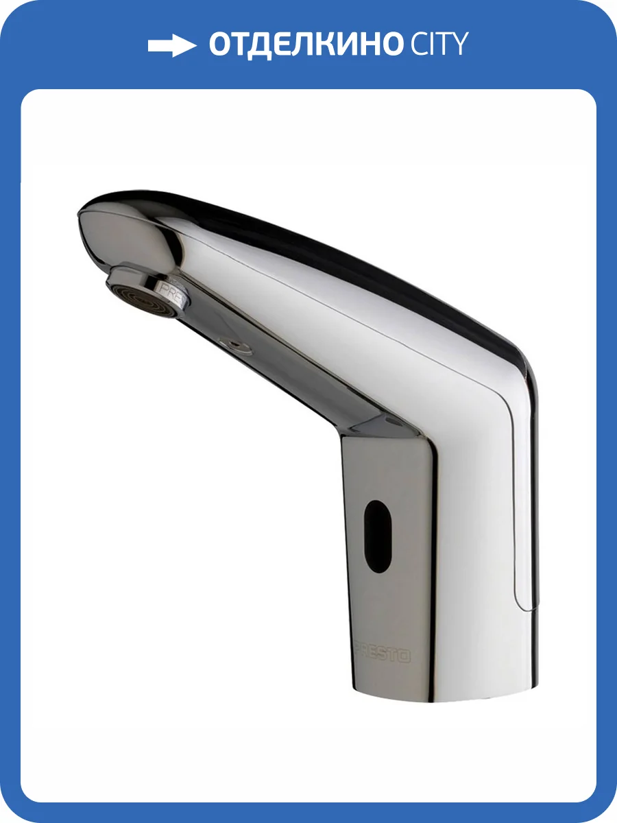 Смеситель для раковины Presto Volta 55083 сенсорный, хром фото 3