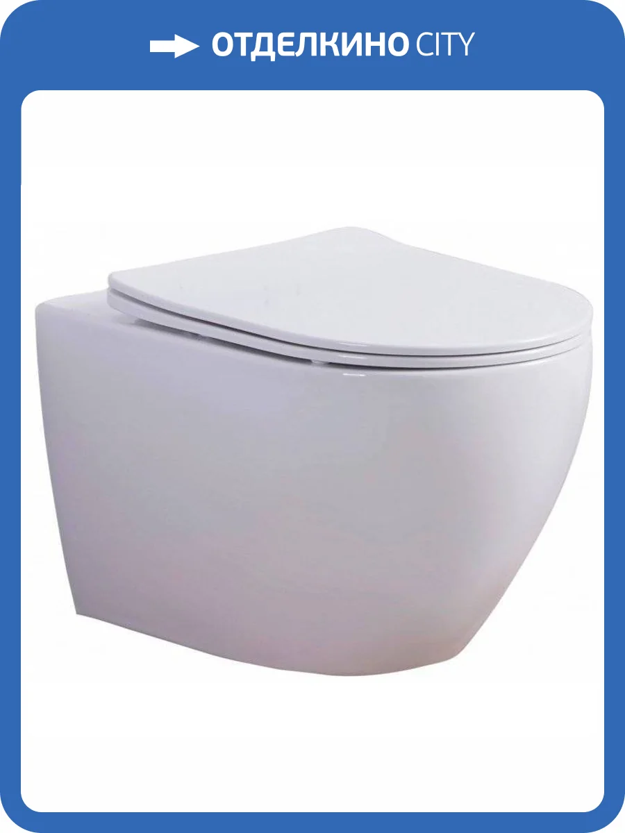 Унитаз подвесной Esbano Azalea ESUPAZALW белый глянцевый фото 11