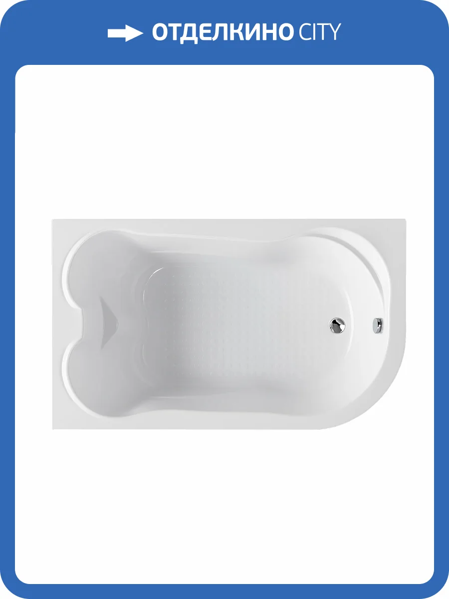 Акриловая ванна Royal Bath Norway RB331100K-L 180x120 левая, с каркасом фото 4