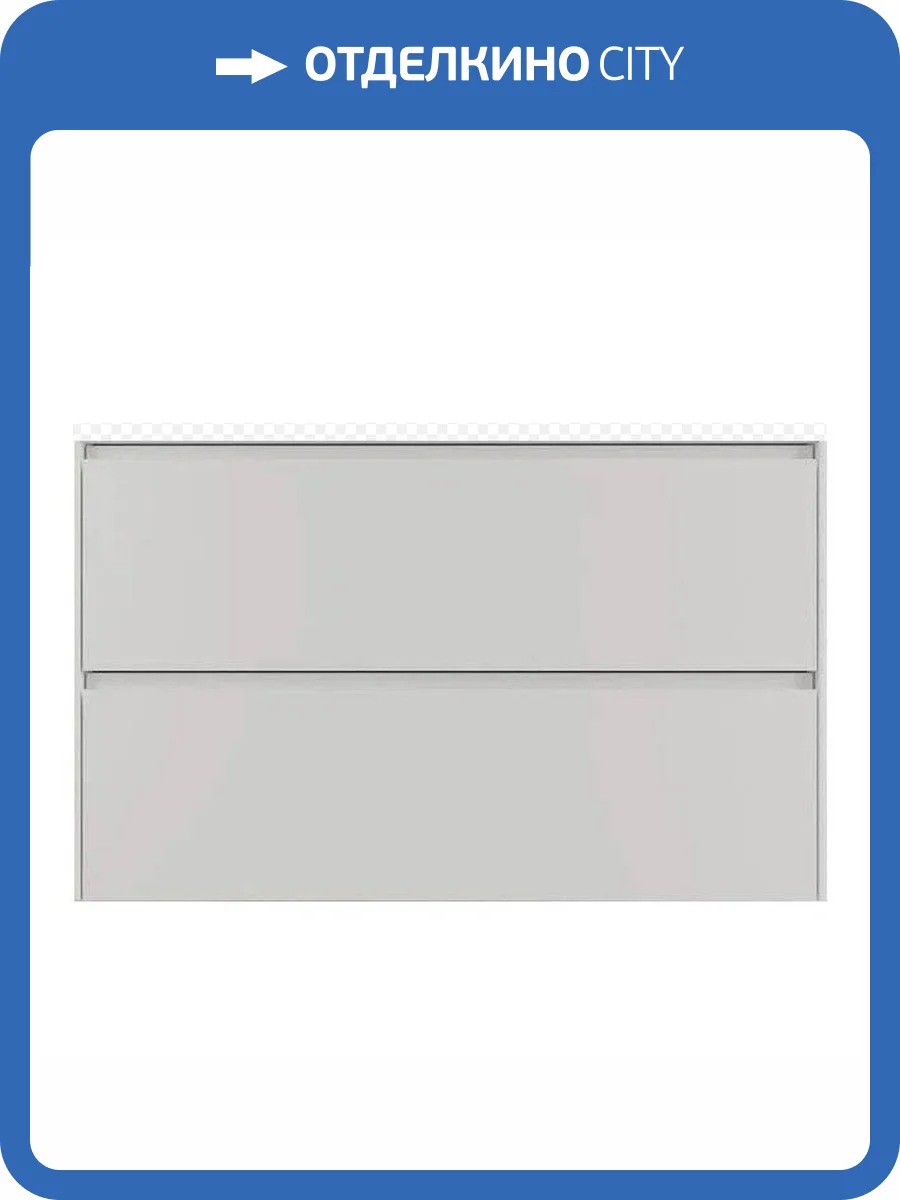 Тумба под раковину Style Line Лима 90 ЛС-00002464 подвесная, белый матовый фото 9