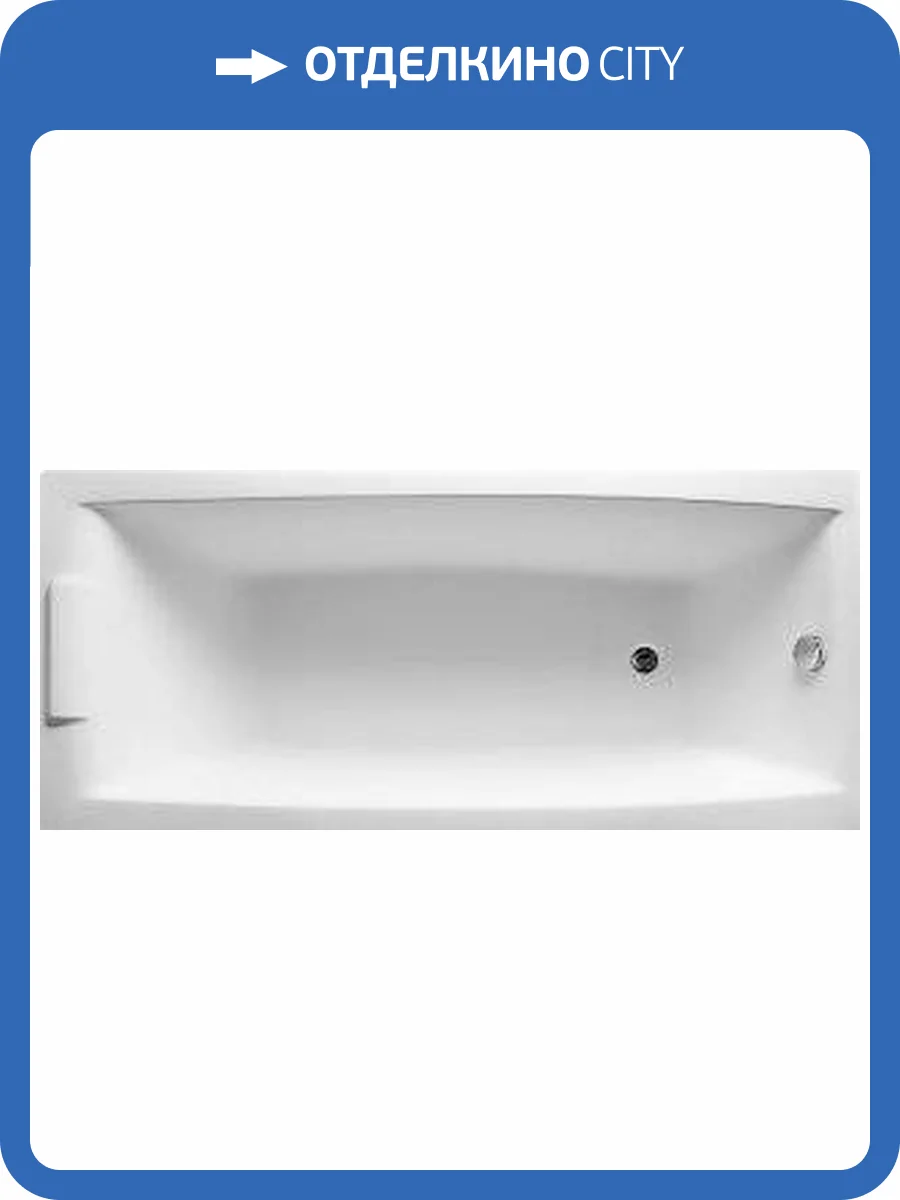Акриловая ванна для комплекта Marka One Aelita 01ае1775 170x75 фото 5