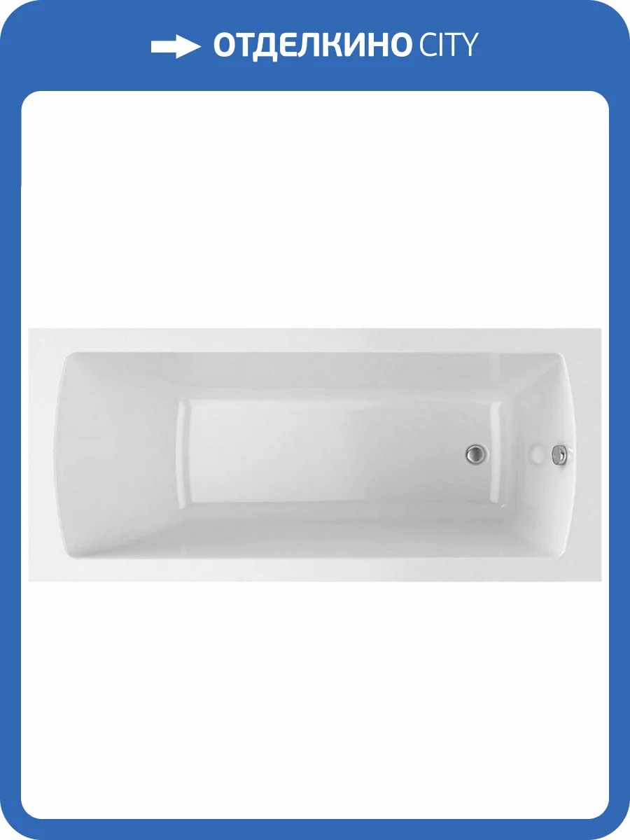 Акриловая ванна Alex Baitler Onega 170x60 с каркасом фото 7