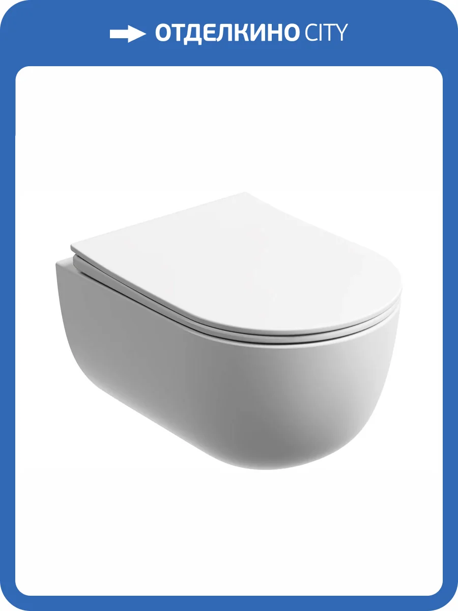 Унитаз подвесной Ceramica Nova Modena Rimless CN6063MW фото 12