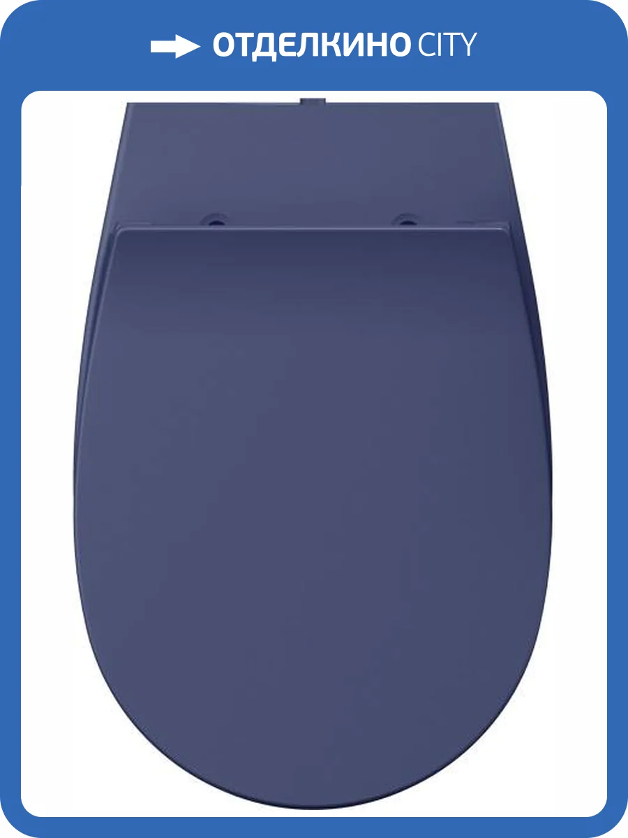 Крышка-сиденье Isvea Sentimenti Neo 40D40544I-S синий матовый фото 5