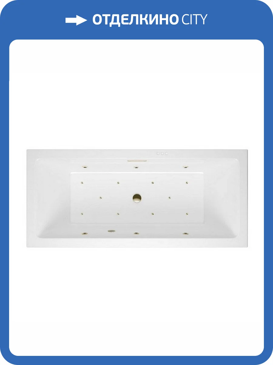 Акриловая ванна Excellent Heaven Slim RELAX WAEX.HEV18S.RELAX.BR 180x80 бронза фото 4