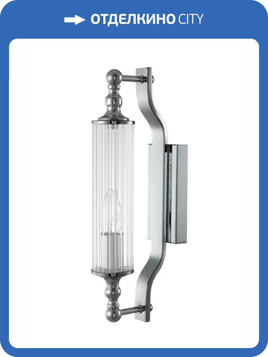 Бра Crystal Lux Tomas AP1 Chrome фото 4