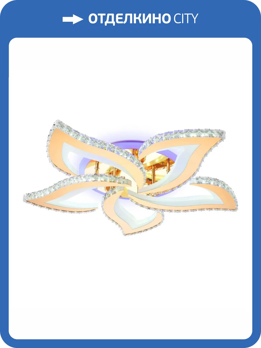 Потолочный светодиодный светильник Ambrella light Acrylica Ice FA1724 фото 6