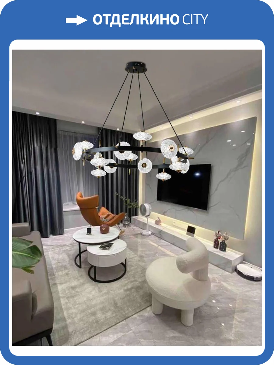 Люстра подвесная Alfa Light F1324-13 фото 2