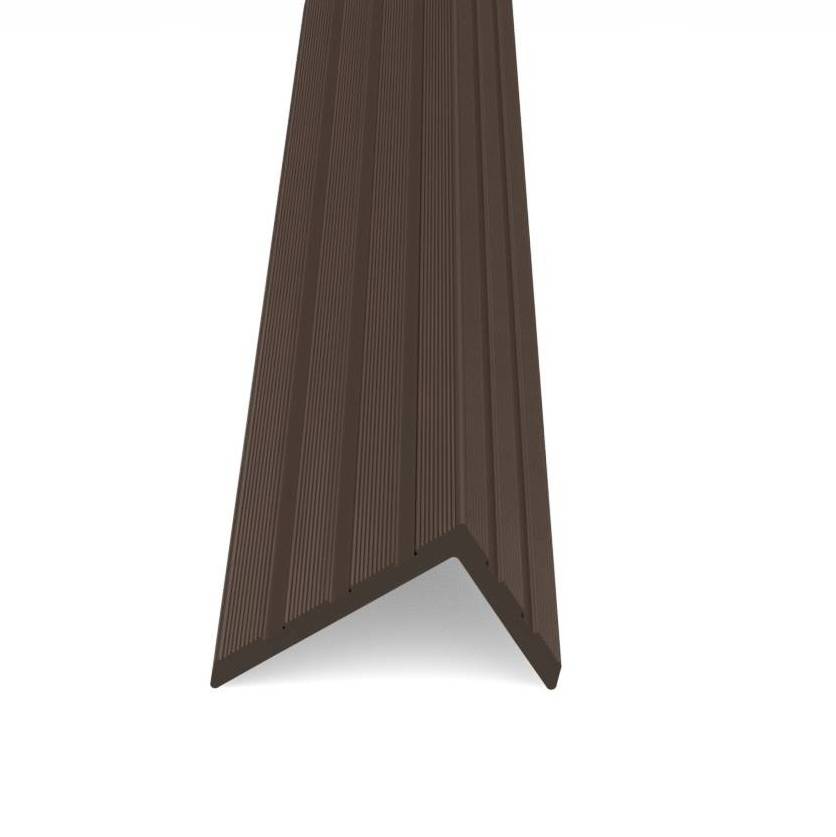Уголок Lecole ДПК декоративный Wide Горький шоколад 4000x60x40