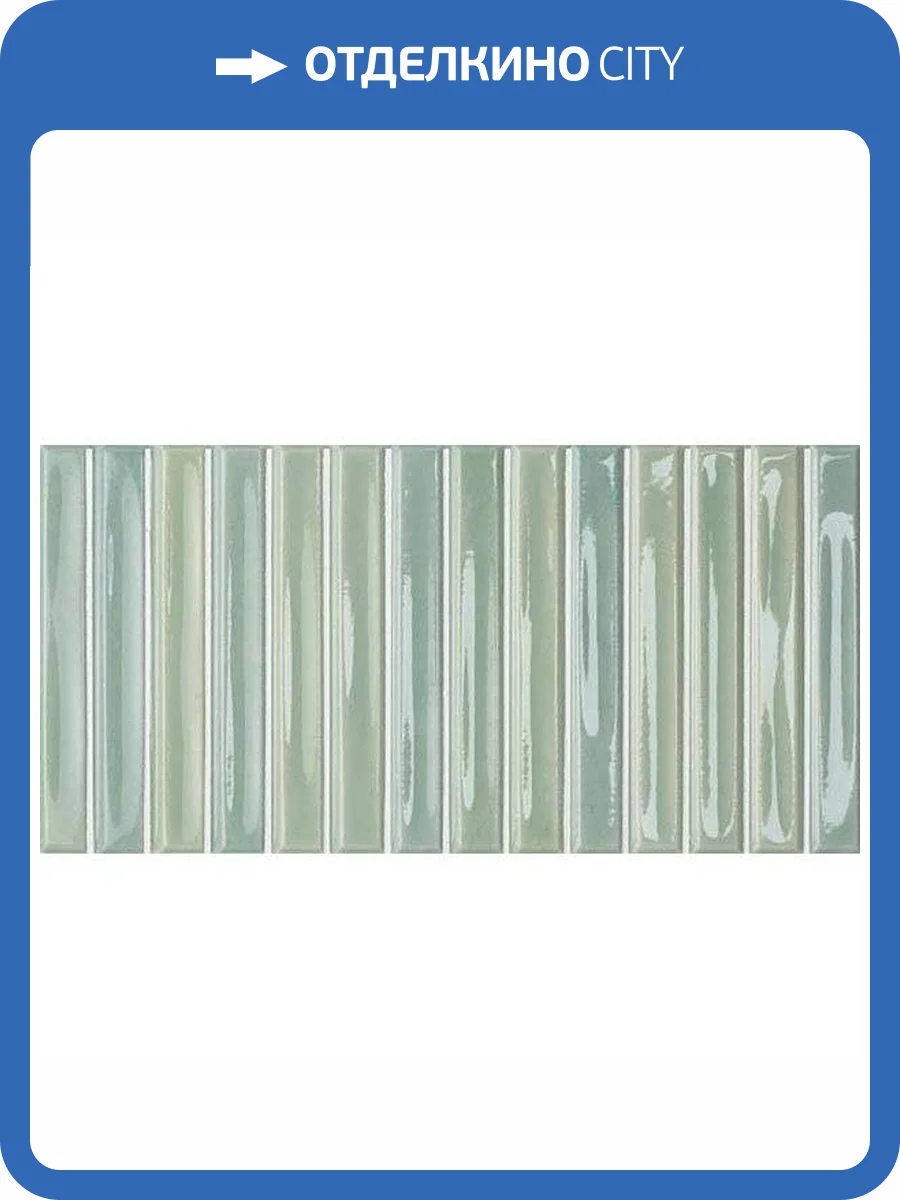 Керамогранит WOW Colour Notes 133158 Bars Kiwi 12.5x25 фото 5