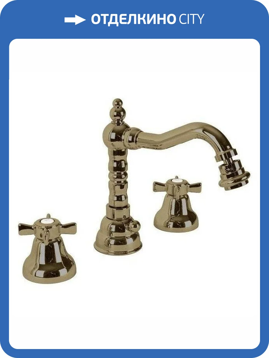 Смеситель для биде Cezares LORD-BBS2-02 бронза фото 3