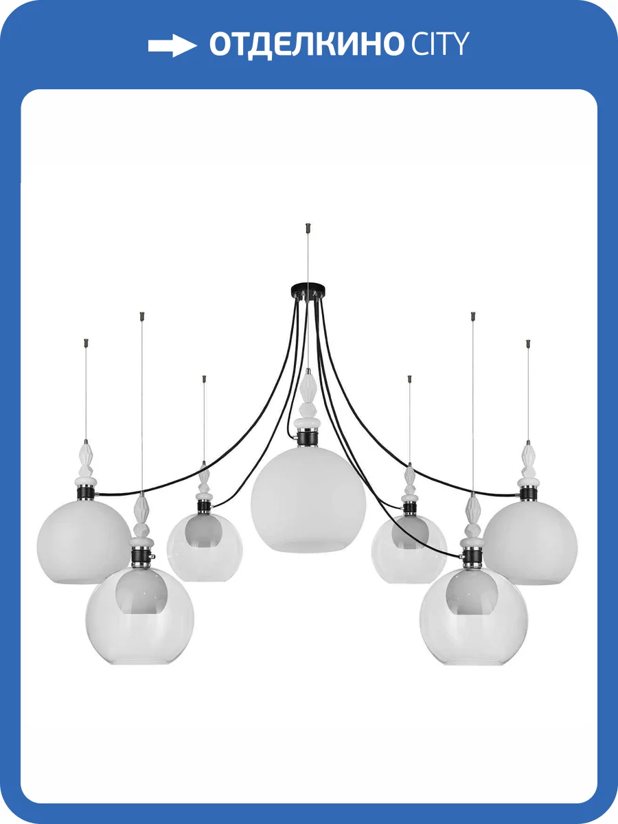 Подвесной светильник 33 Идеи PND182.07.17CH.003BL-M62TW фото 5