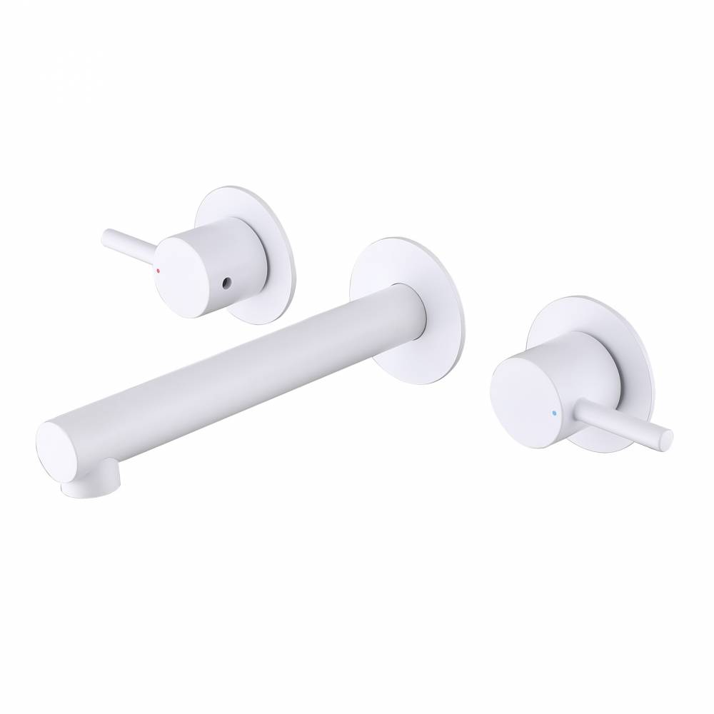 Смеситель для раковины Abber Emotion AF88121W белый матовый