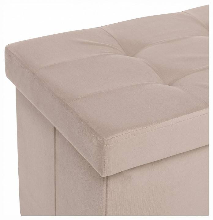 Банкетка-сундук Leset Леда 4687205442192 Бежевый Velutto 04 фото 5