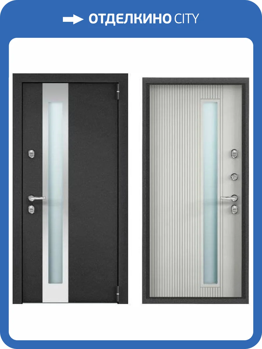 Входная стальная дверь Torex SNEGIR PRO-C MP 3917850 Темно-серый букле графит/ПВХ Ферро 2000x880 фото 2