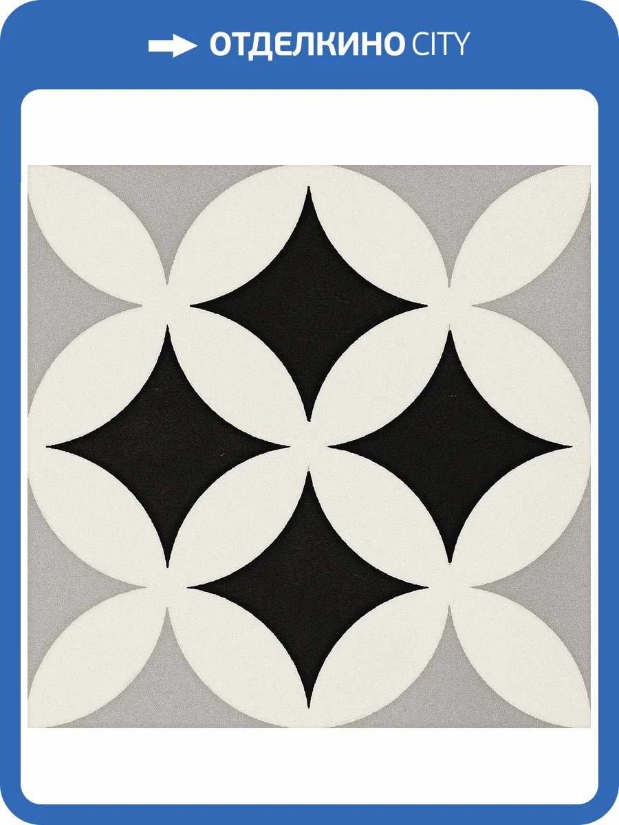 Декор Elios Deco Anthology 089D3D1 Original D Grey 20x20 фото 13