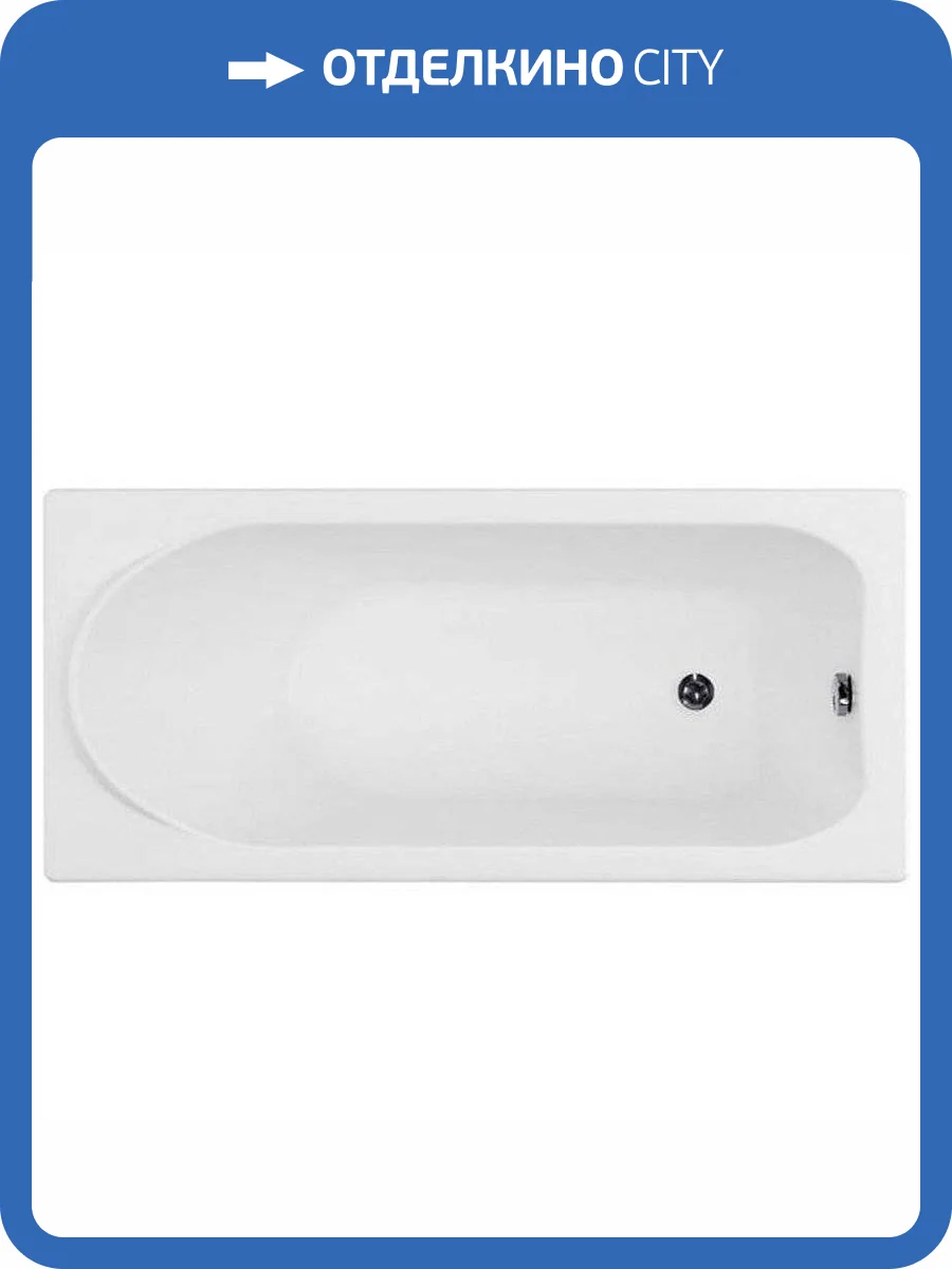 Акриловая ванна Aquanet Nord NEW 242400 170x70 с каркасом фото 4