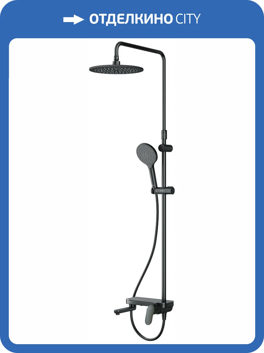 Душевая стойка Am.Pm Like F0780722 черная фото 16