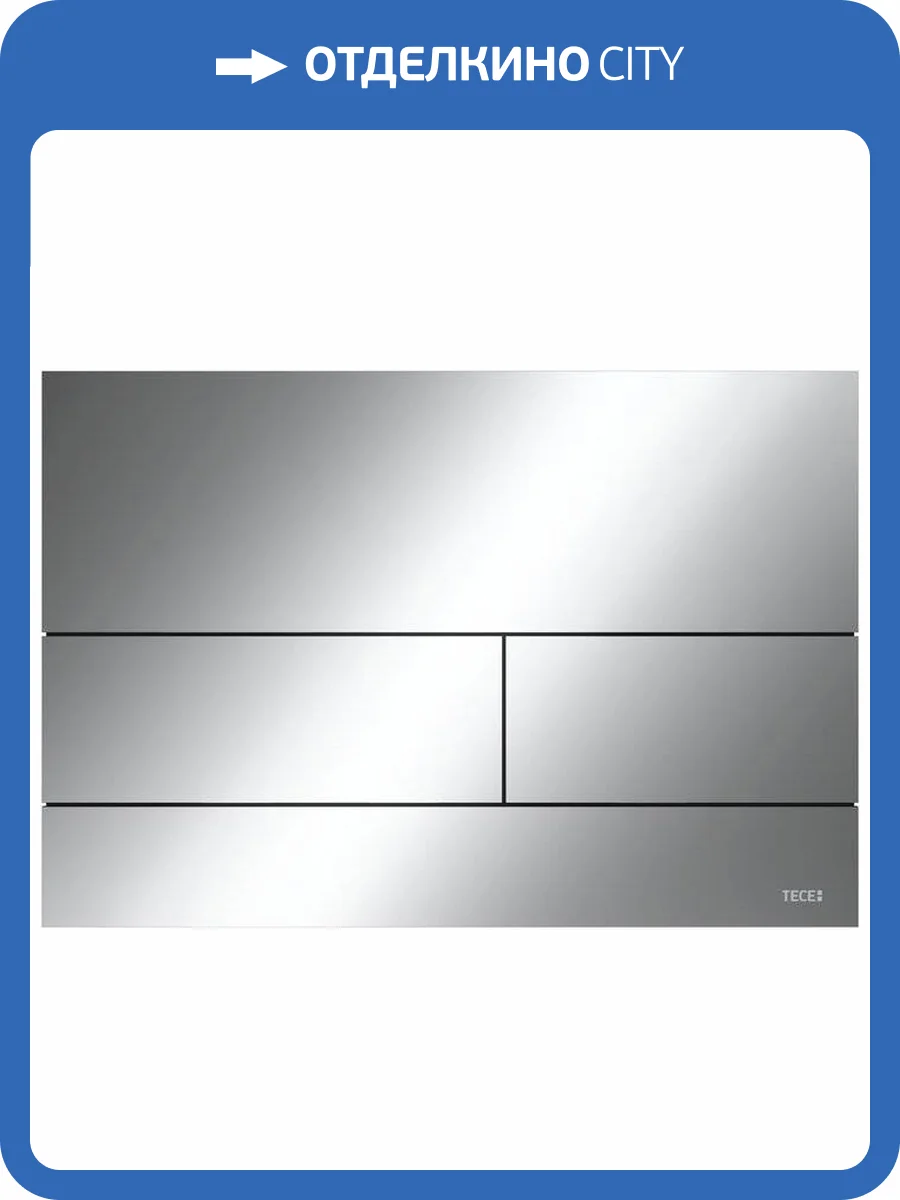 Кнопка смыва TECE Square II 9240831 хром фото 5