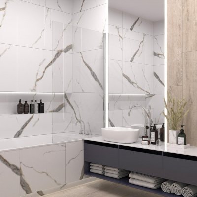 Laparet Golden White Statuario