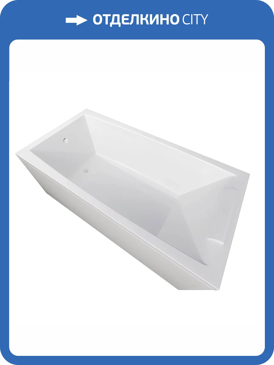 Акриловая ванна Marka One Aelita 150x75 с ножками фото 14