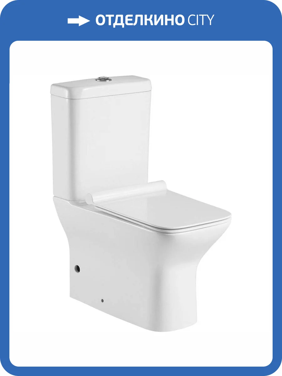 Унитаз-компакт Aquanet Cube фото 17