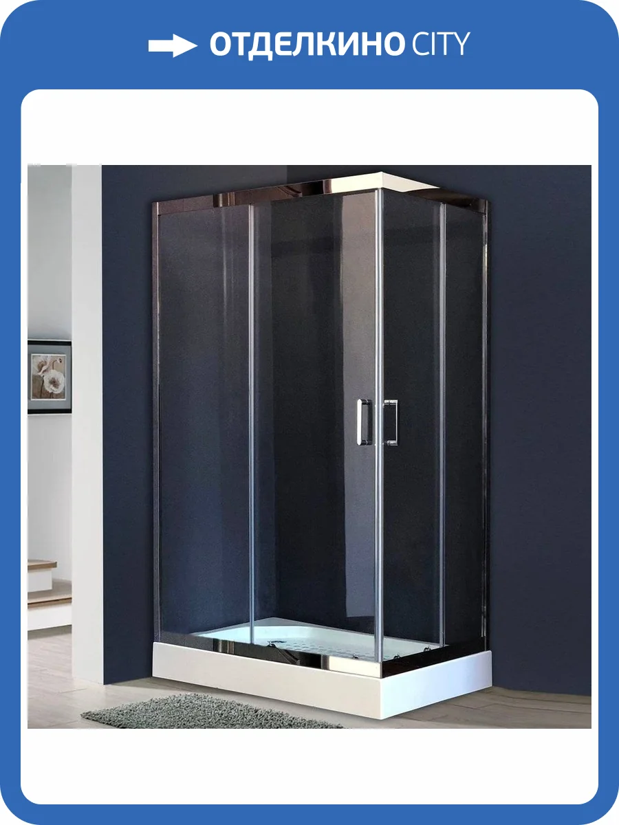 Душевой уголок Royal Bath HPD RB8120 HPD-T-CH 120x80 фото 5